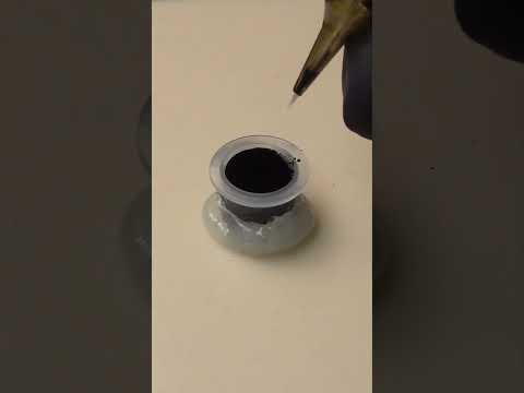 Make sure you only dip the needle in ink, and not the plastic tube as well, to avoid making a mess