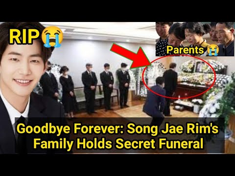 Fans Heartbroken as Song Jae Rim&#039;s Family Holds Private Farewell Ceremony Today&quot;