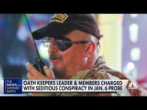 Oath Keepers leader charged with seditious conspiracy