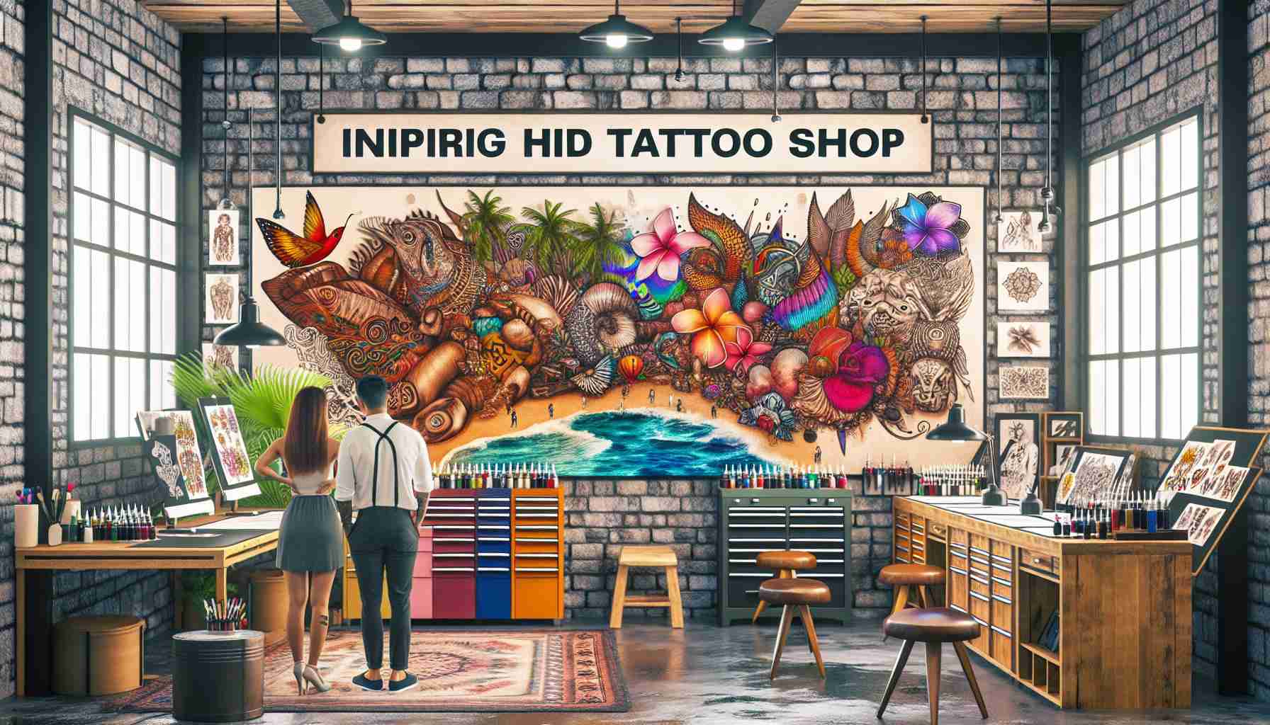 Discover the Island’s Artistic Gem: A Tattoo Shop Like No Other! Prepare to be Inspired
