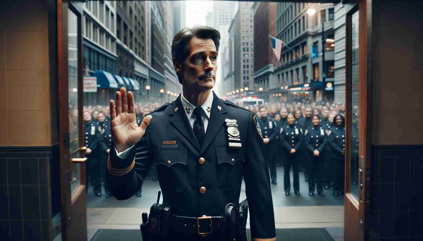 After 20 Years on the Front Lines, NYPD Sgt. Robert Turbiak Waves Goodbye