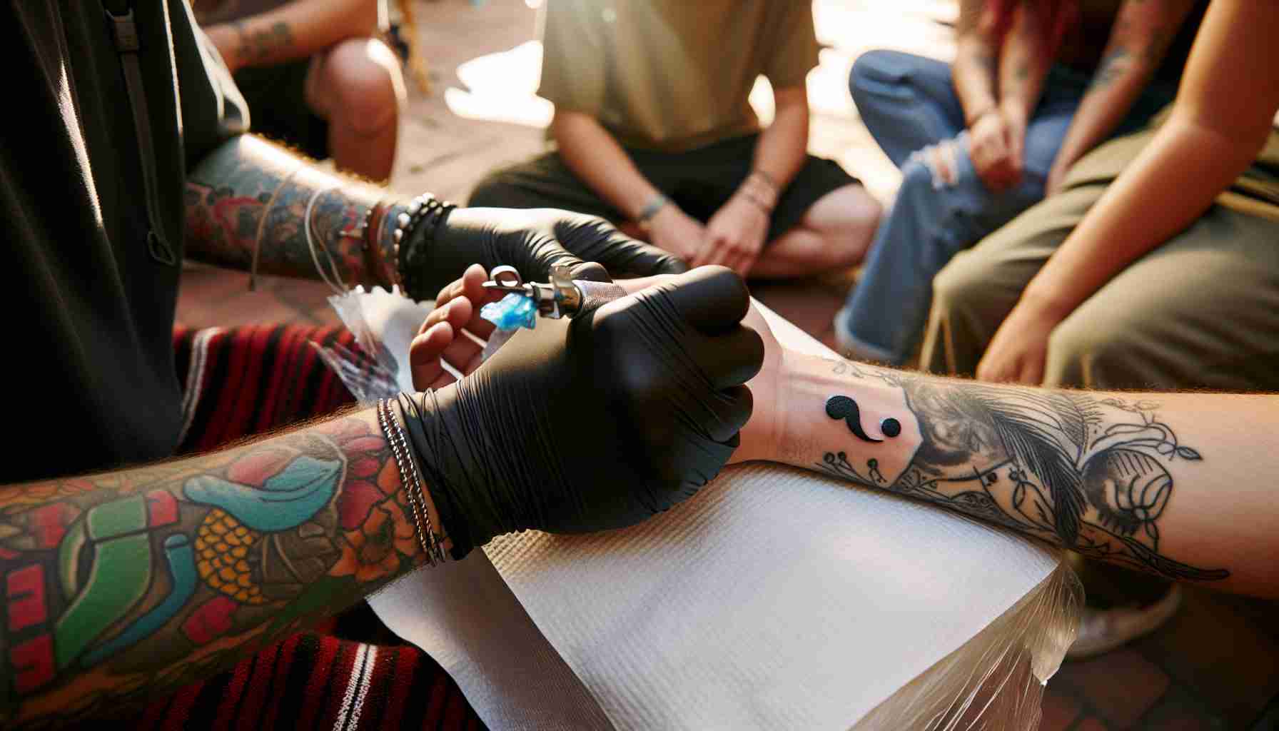 Transform Your Pain into Art: The Heartwarming Semicolon Tattoo Event in Cedar Rapids