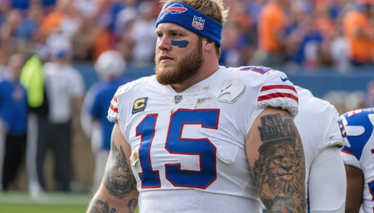 Un joueur des Buffalo Bills a-t-il vraiment tatoué le nom de son quarterback ?