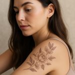 Tattooji s rjavo črnilo se bodo v letu 2025 močno razširili – tukaj je razlog, zakaj jih boste videli povsod.
